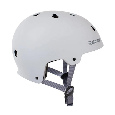 CM-2 Matte Gray Commuter Longboard Skateboard Helmet - Longboards USA