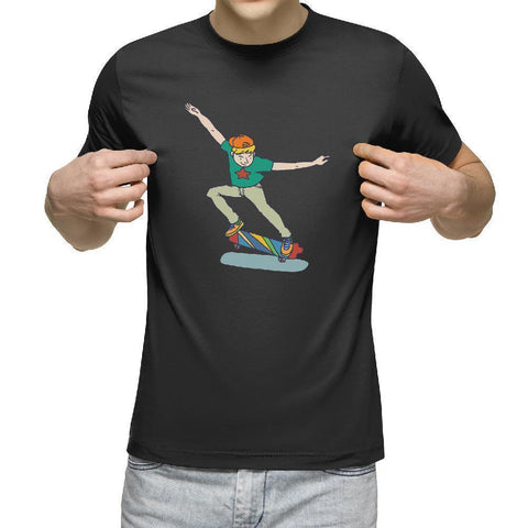 Cool Boy Skateboarding T-Shirt - Longboards USA