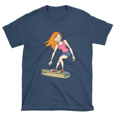 Cool Girl Longboard T-Shirt - Longboards USA
