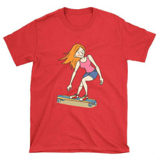 Cool Girl Longboard T-Shirt - Longboards USA