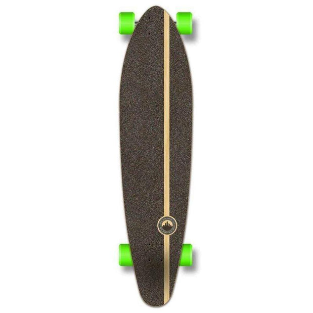 Countdown 40" Kicktail Longboard from Punked - Complete - Longboards USA