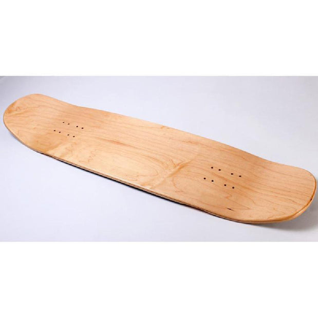 Custom Blank Double Kicktail Topmount Dark Walnut 36" Longboard - Longboards USA