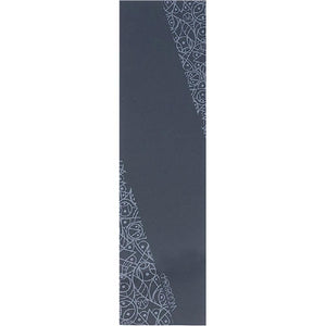 Darkroom 9" x 33" Sliver Tonal Black Grey Griptape Sheet - Longboards USA
