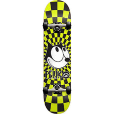 Darkstar Felix the Cat Radiate Black/Yellow 7.375" Skateboard - Longboards USA