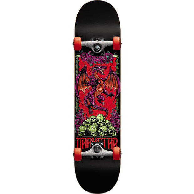 Darkstar Levitate Dragon Red 7.0" Skateboard - Longboards USA