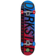 Darkstar Wordmark Red/Blue First Push 8.0" Skateboard - Longboards USA