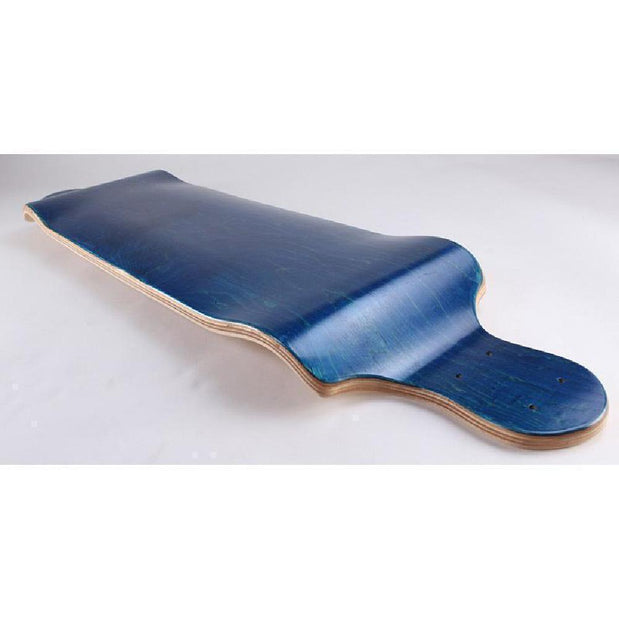 Drop Down Bomber Blue 41" Longboard Deck - Longboards USA