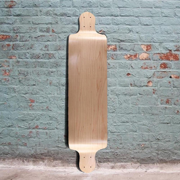 Drop Down Natural 41" Longboard Deck - Longboards USA
