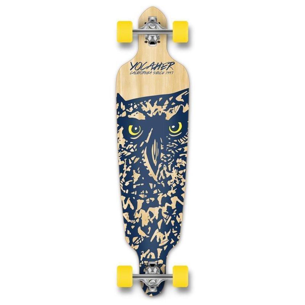 Drop Through Longboard Owl 41" Graphic from Punked - Longboards USA
