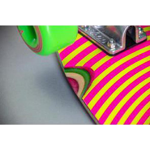 Dusters California Dreaming Neon Green 40" Pintail Longboard - Longboards USA