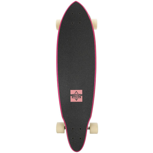 Dusters Culture Pink/Yellow 33" Pintail Longboard - Longboards USA
