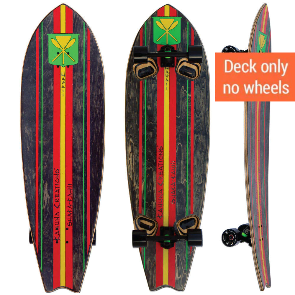 Kahuna Creations Shaka Kahili 46" Longboard Deck