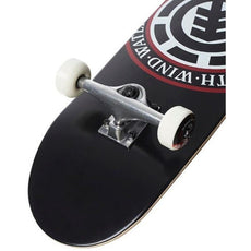 Element Seal Black 8.25" Complete Skateboard - Longboards USA