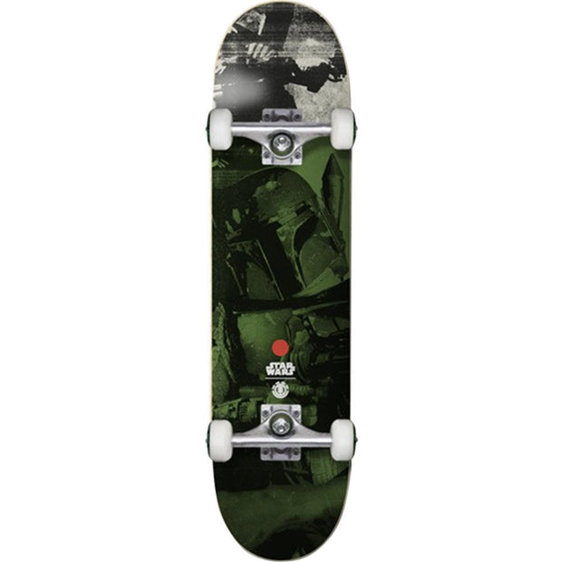 Star Wars Skateboard Fading Boba Fett Skateboard White 901640