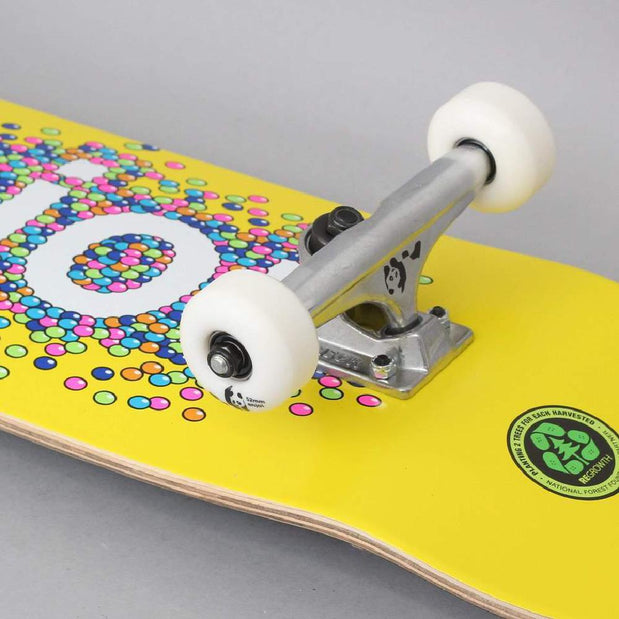 Enjoi Candy Coated in Yellow 8.25" Skateboard - Longboards USA