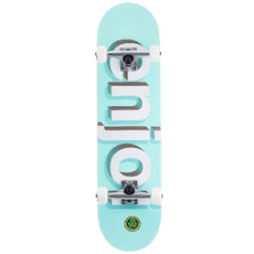 enjoi Helvetica Neue Aqua 8.0" Skateboard - Longboards USA
