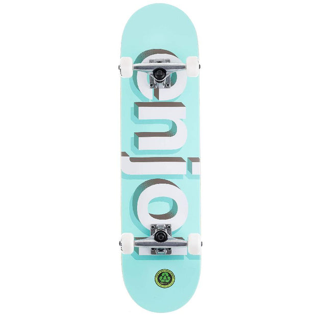 enjoi Helvetica Neue Aqua 8.0" Skateboard - Longboards USA