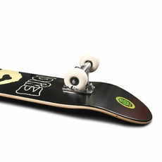 enjoi Misfit Panda Black 7.625" Skateboard - Longboards USA