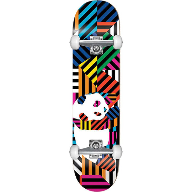 Enjoi Panda Stripes First Push Softwheel 7.75" Skateboard - Longboards USA