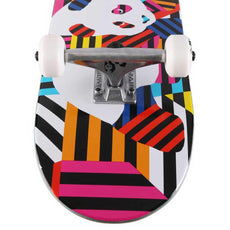 Enjoi Panda Stripes First Push Softwheel 7.75" Skateboard - Longboards USA