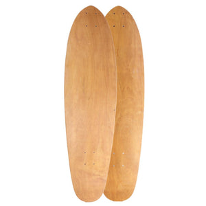 Fiberglass 34" Kicktail Blank Longboard Deck - Longboards USA