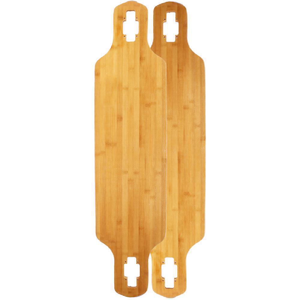 Fiberglass-Bamboo-Flex Drop Through  40" Longboard Deck Limited - Longboards USA