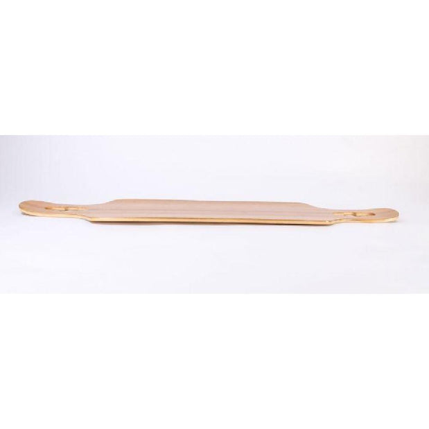 Fiberglass-Bamboo-Flex Drop Through Double Kick 39" Longboard Deck - Longboards USA