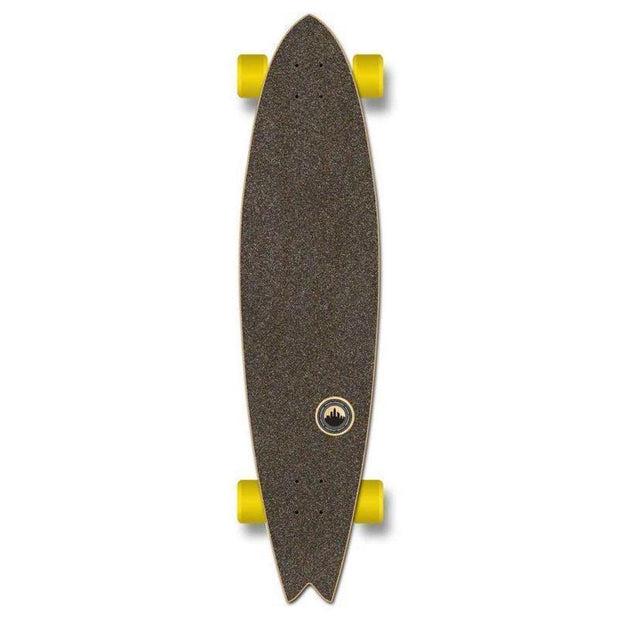 Fishtail Longboard 40 inch Owl from Punked - Complete - Longboards USA