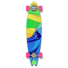 Fishtail Longboard 40 inch Surf's up from Punked - Complete - Longboards USA