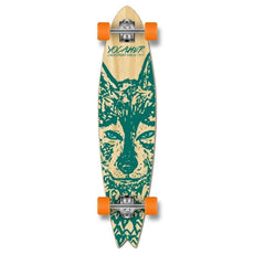 Fishtail Longboard 40 inch Wolf from Punked - Complete - Longboards USA