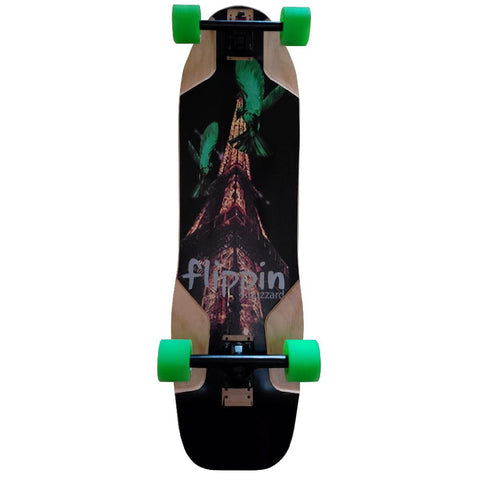 Flippin Buzzard Downhill Longboard Skateboard Complete - Longboards USA