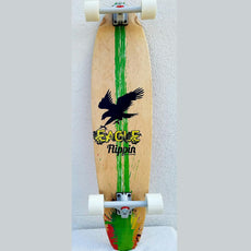 Flippin Eagle Kicktail Longboard Skateboard Cruiser Freeride - Longboards USA