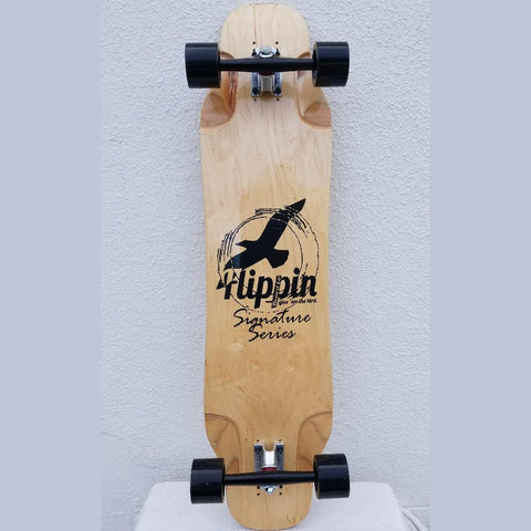 Flippin Signature Series Downhill Longboard Complete Skateboard Cruiser Freeride - Longboards USA