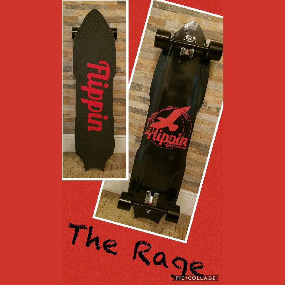 Flippin The Rage Downhill Longboard Complete - Longboards USA