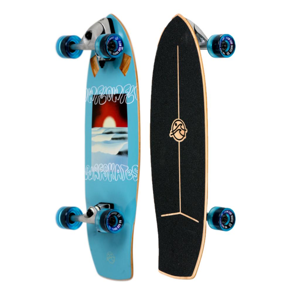 Flow Grom Blue 29" Cruiser Longboard - Longboards USA