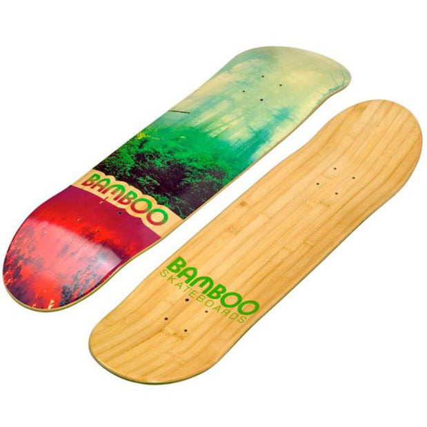 Forest Disaster Graphic Bamboo Skateboard - Longboards USA