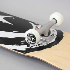 Foundation Star & Moon Black and White 8.38" Skateboard - Longboards USA