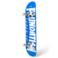Foundation Thrasher Blue 8.0" Complete Skateboard - Longboards USA