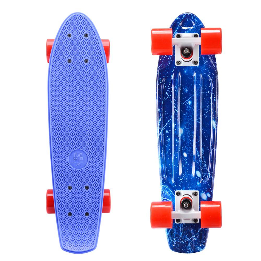 Fun Blue 22" Mini Cruiser Skateboard - Longboards USA