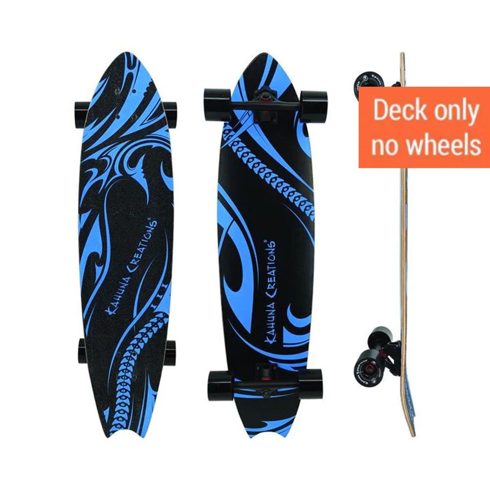 Kahuna Creations Haka Moko 39" Longboard Deck Only