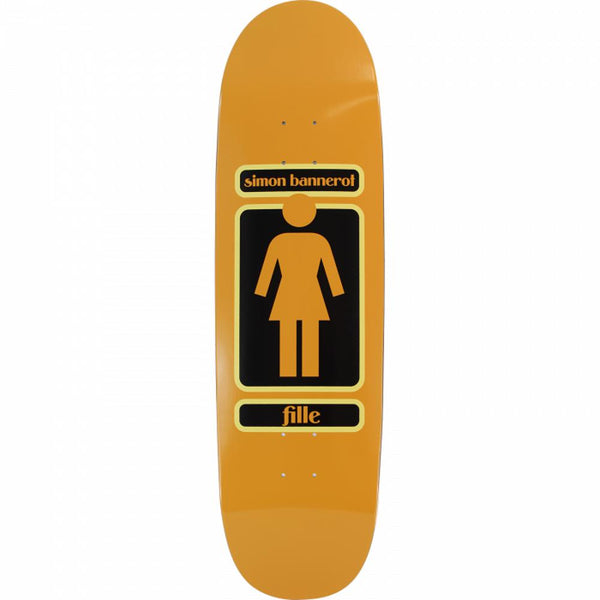 Shape Girl Simon Bannerot Rising Deck 8.5 - Yerbah Skate Shop