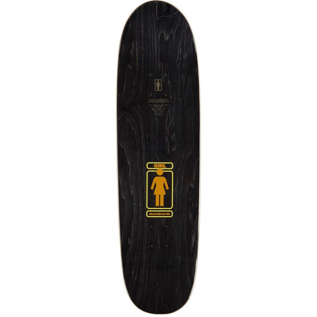 Girl Bannerot 93 Til - Loveseat Shape 9.0" Skateboard Deck - Longboards USA