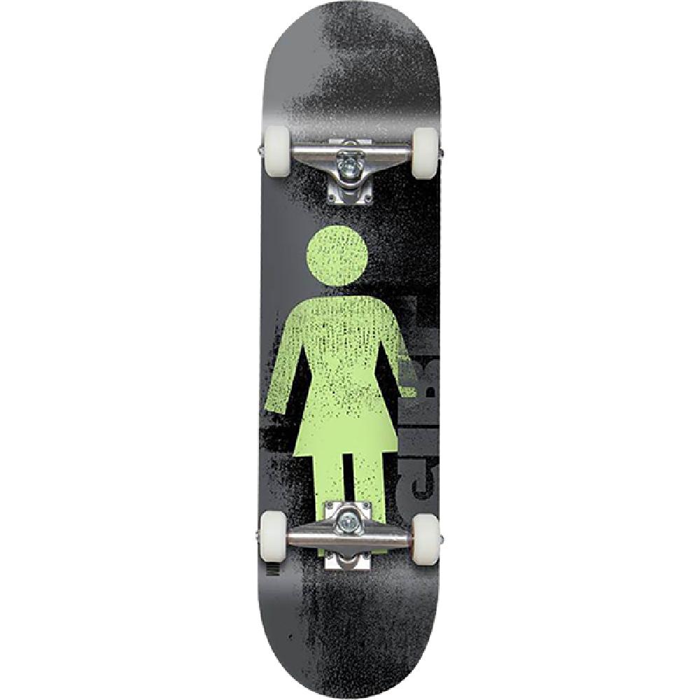 rygrad kor få GIRL Bennett Roller in Black and Green 7.75" Skateboard – Longboards USA