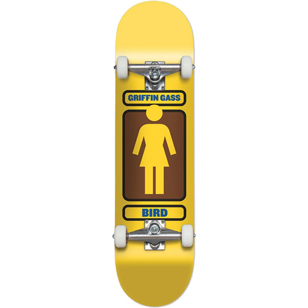 GIRL Gass 93 Til Yellow 8.0" Skateboard - Longboards USA