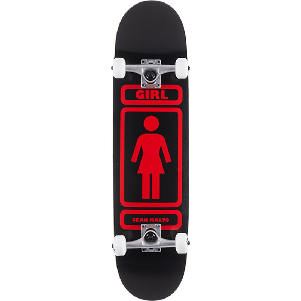 GIRL Skateboards Malto 93 Til Black/Red 8.0