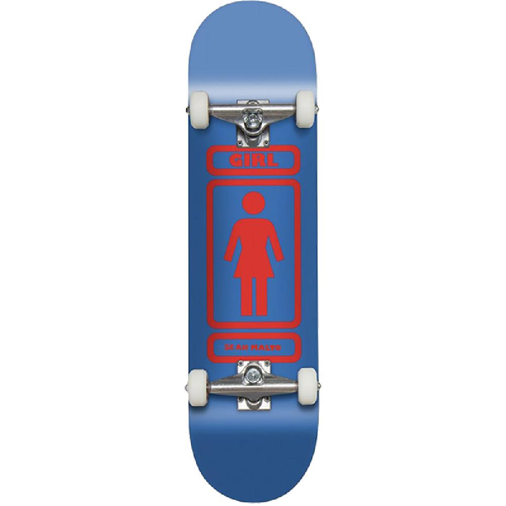 Girl Malto 93 Til Blue and Red 7.75" Skateboard - Longboards USA