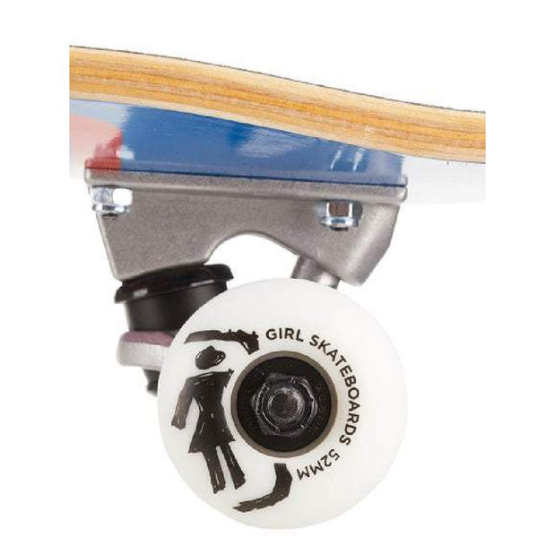 Girl Malto 93 Til Blue and Red 7.75" Skateboard - Longboards USA