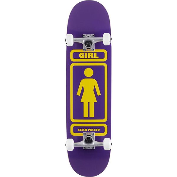 Girl Malto スケートボード Girl Malto 93 Til Purple and Yellow 8.125