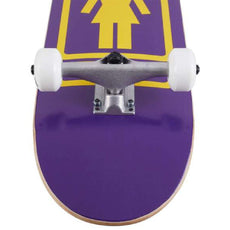 Girl Malto 93 Til Purple and Yellow 8.125" Skateboard - Longboards USA