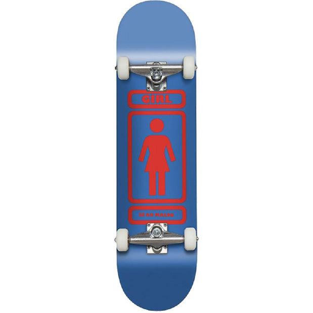 Girl Malto 93 Till Blue and Red 7.5" Skateboard - Longboards USA
